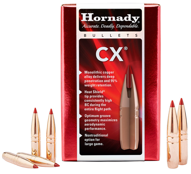 Hornady 273704 CX  270 Cal 130 gr Copper Solid 50 Per Box/ 25 Case