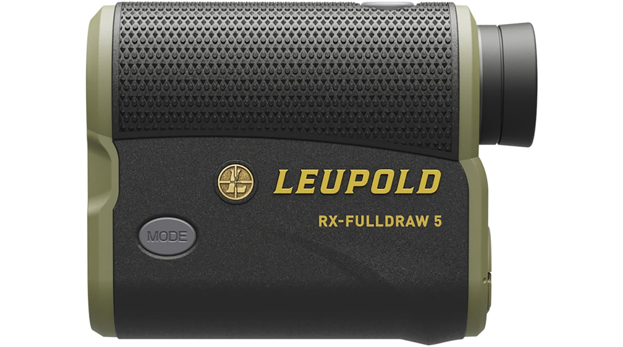 Leupold 182444 RX FullDraw 5 6x 22mm 1200 yds Max Distance Red OLED Display Black/Green Features Flightpath Technology