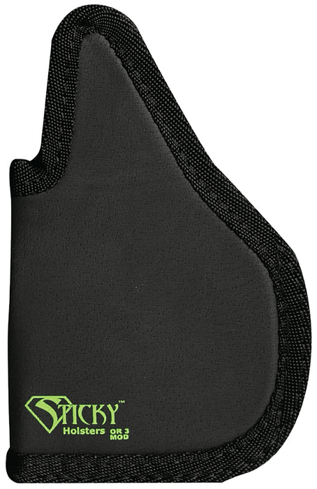 Sticky Holsters OR3MOD OR-3 Modified Black/Green Latex Free Rubber Fits Sig P365XL Ambidextrous