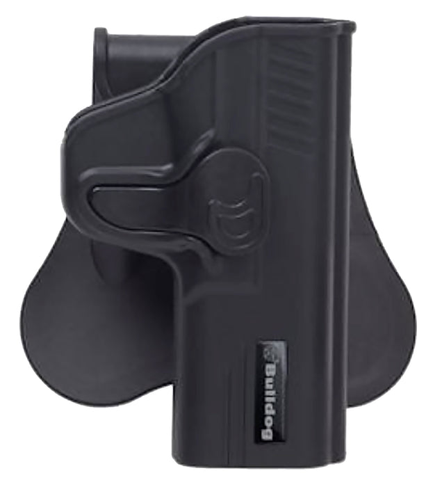 Bulldog RRRMAX9 Rapid Release  OWB Black Polymer Paddle Fits Ruger Max-9 Right Hand