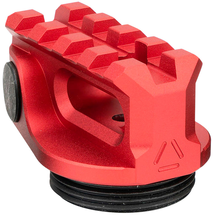 Strike Industries ARPSARED Picatinny Stock Adapter  Red Anodized for AR-Platform