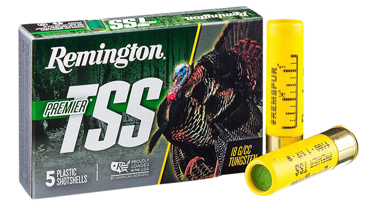 Remington Ammunition 28063 Premier TSS  20 Gauge 3" 1 1/2 oz 1100 fps Tungsten 7 Shot 5 Bx/ 10 Cs