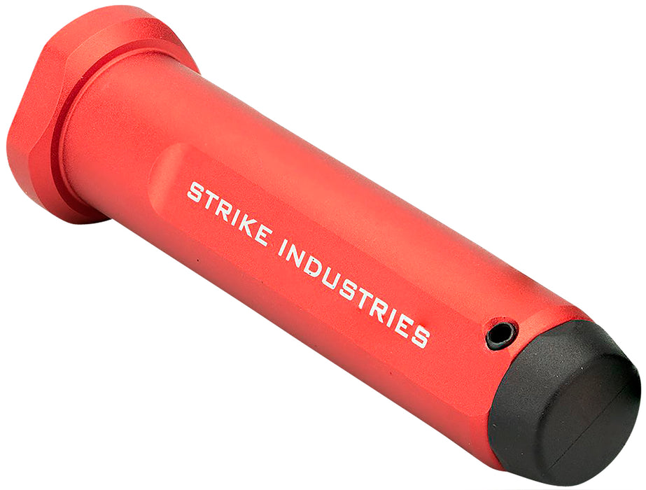 Strike Industries ARBHMILRED Buffer Housing AR Mil-Spec Red Anodized Aluminum for Mil-Spec Buffers