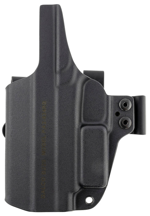 Galco PA2834RB Paragon 2.0 IWB Black Kydex Compatible w/Glock 48/48 MOS UniClip Mount Right Hand