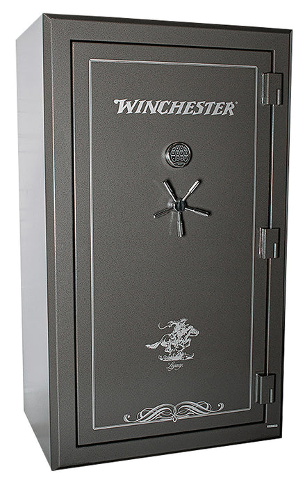 Winchester Safes  Legacy 53 Electronic Entry Black Powder Coat 10 Gauge Steel Holds Up to 51 Long Guns Fireproof- Yes