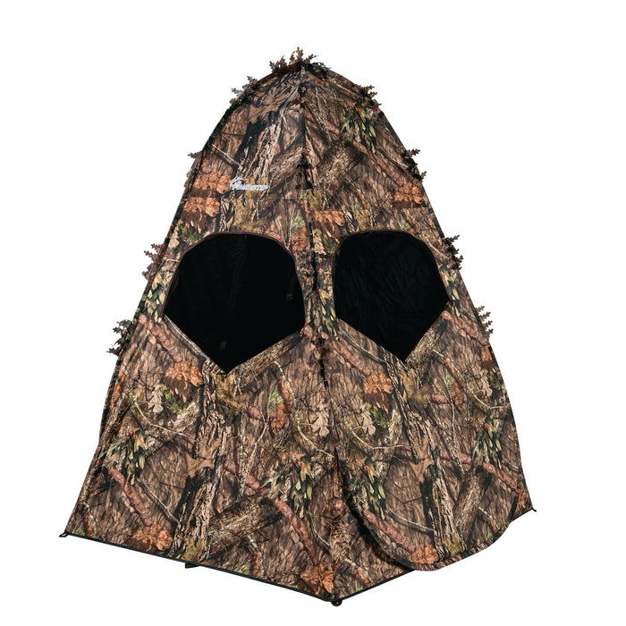 Ameristep AMSAMEBL1006 Outhouse Spring Steel Mossy Oak Break-Up Country 300 Durashell Plus 78" H x 60" L