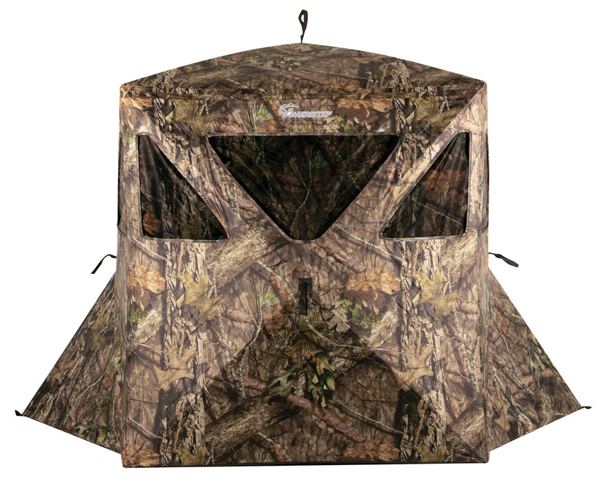 Ameristep AMSAMEBL3030 Care Taker Kick-Out Hub-Style Mossy Oak Break-Up Country 300 Durashell Plus 66" H