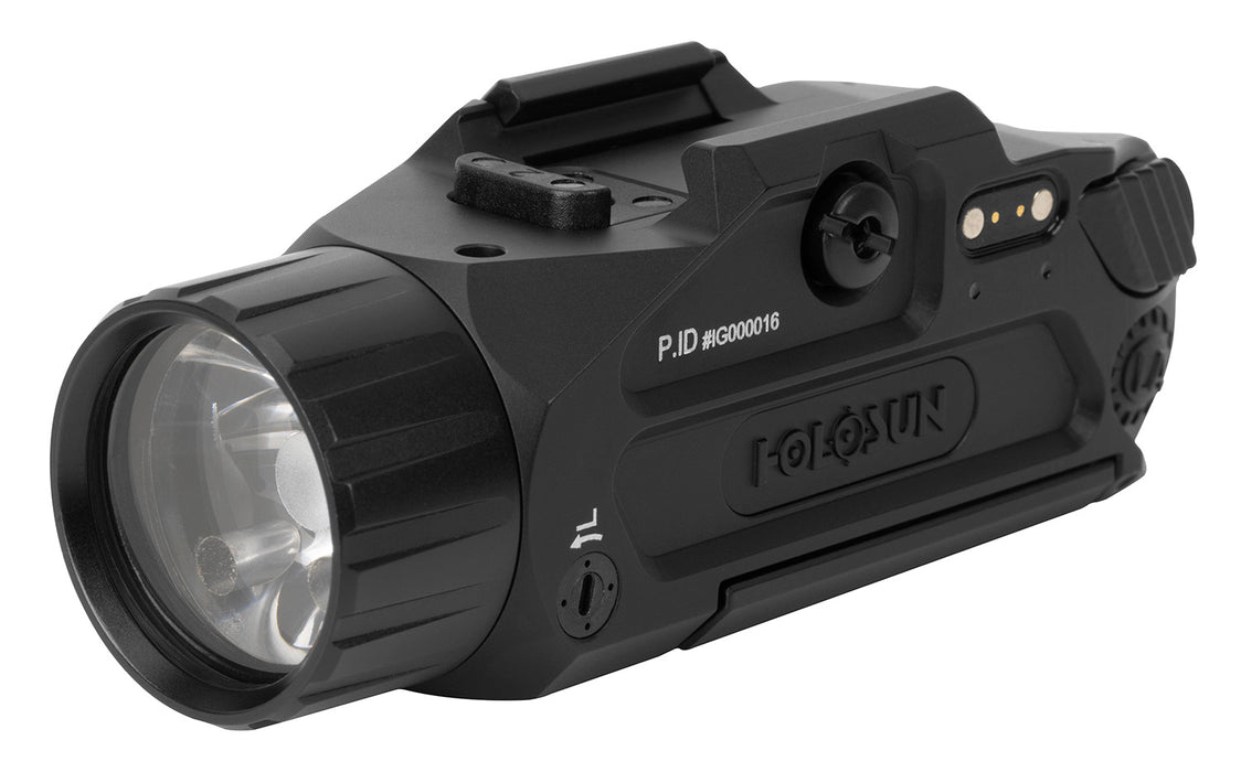 Holosun PIDDUAL Positive Identification Device Dual  Black Anodized Green/Infrared Laser 400/800 Lumens White Light LED