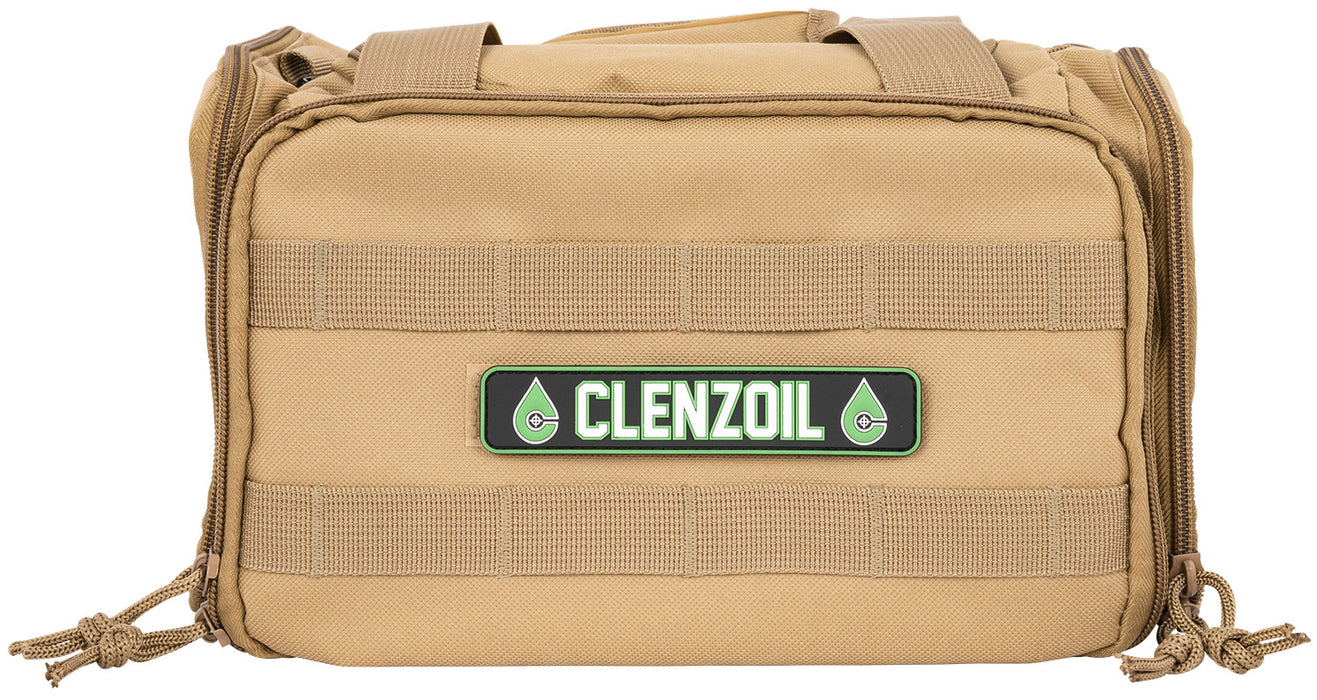 Clenzoil 2366 Universal Gun Care Range Bag Multi-Caliber/Multi-Gauge/Universal 30 Pieces Tan