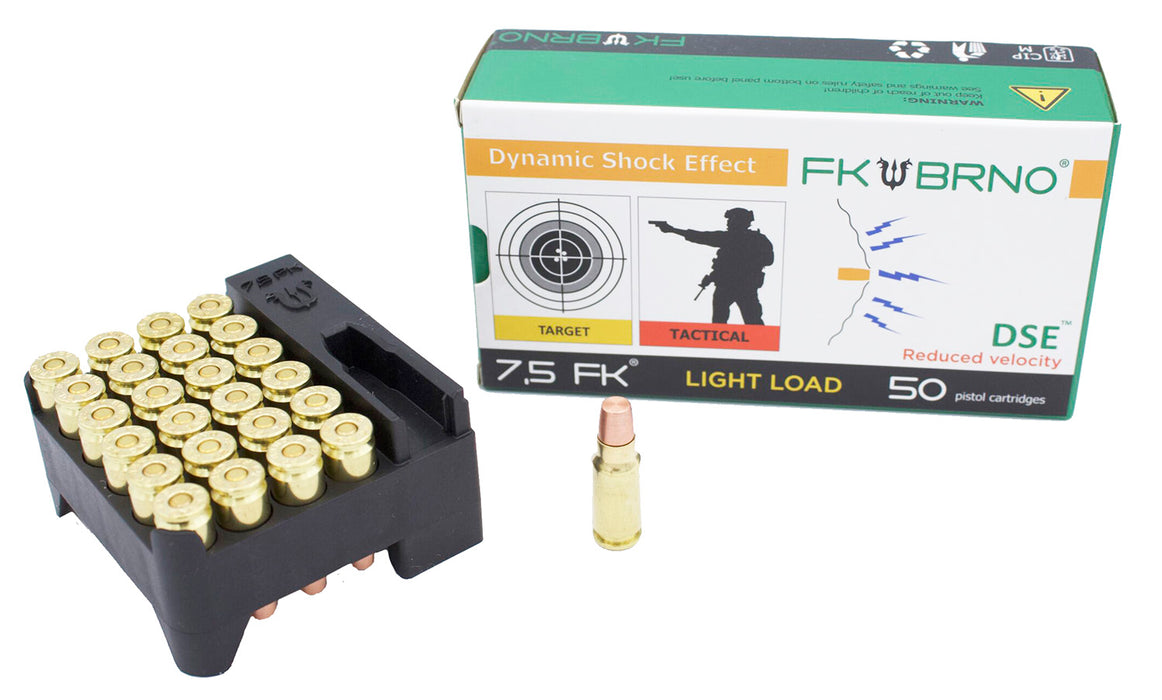 FK Brno US FKAMMOF550 F5  7.5 FK 95 gr Copper Hollow Point (CHP) 50 Bx/10 Cs