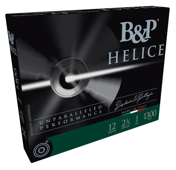 B&P 12B1FEL7 Helice Electro  12 Gauge 2.75" 1 oz 1300 fps 7.5 Shot 10 Bx/10 Cs