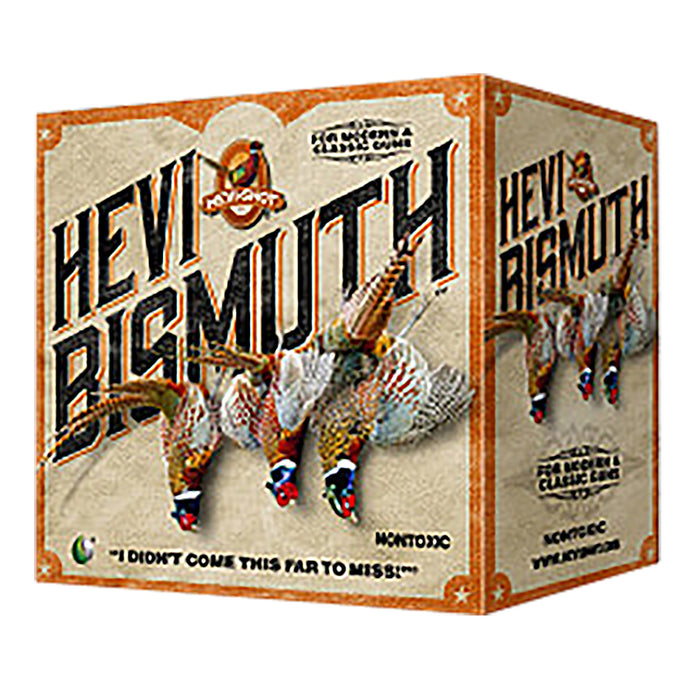 HEVI-Shot HS17713 HEVI-Bismuth Upland 20 Gauge 2.75" 1 oz 1300 fps Bismuth 3 Shot 25 Bx/10 Cs