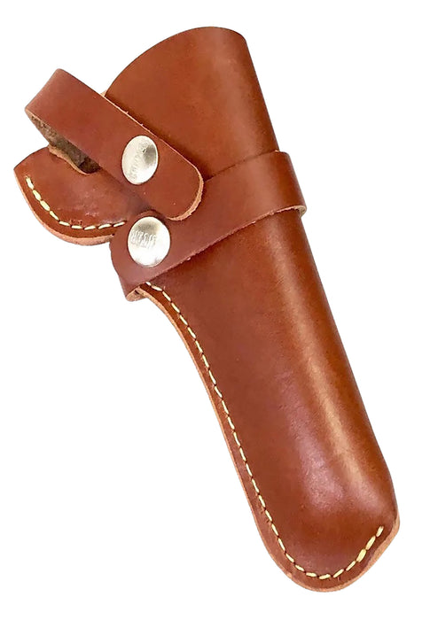 Hunter Company 1100-11 Belt  OWB Size 11 Chestnut Tan Leather Belt Loop Fits DA Revolver Fits 2.75-4" Barrel Right Hand Compatible w/ Hunter Buscadero/Straight Cartridge Belts