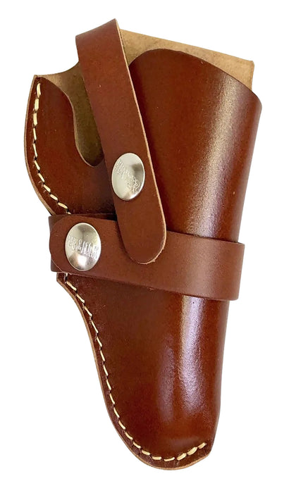 Hunter Company 1100-7 Belt  OWB Size 7 Chestnut Tan Leather Belt Loop Fits SA/DA Revolver Fits 2-3.50" Barrel Right Hand Compatible w/ Hunter Buscadero/Straight Cartridge Belts