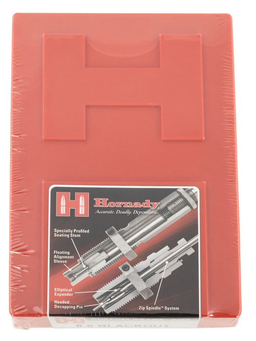 Hornady 546442 Custom Grade Series III 2 Die Set for 8.6 Blackout Includes Sizing Seater