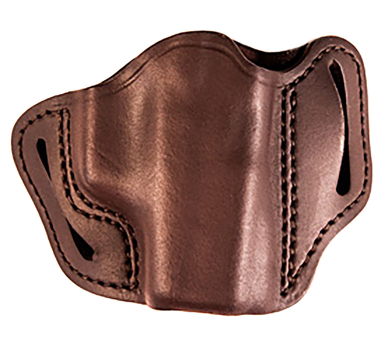 Uncle Mikes-leather(1791) UMOWB1BRWR Outside The Waistband  OWB Size 01 Brown Leather Belt Slide Fits Springfield Hellcat Right Hand