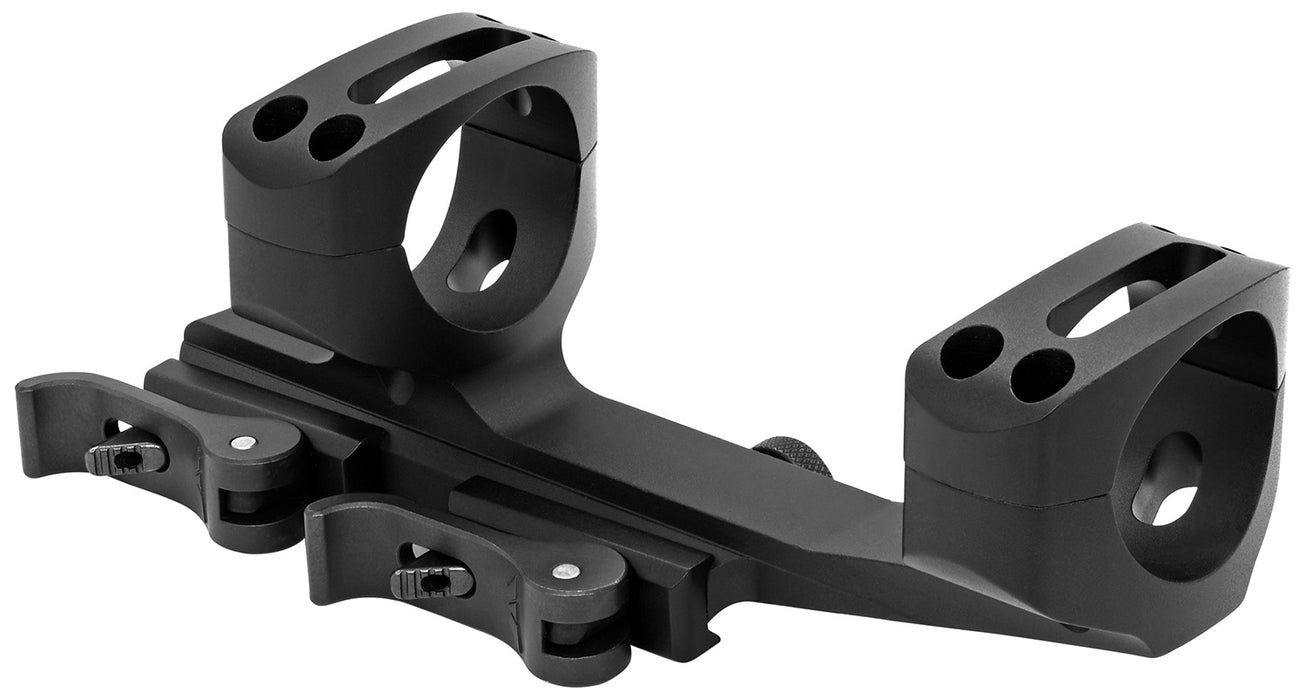 Warne QDXSKEL30TW QD X-SKEL Scope Mount/Ring Combo Black Anodized 30mm