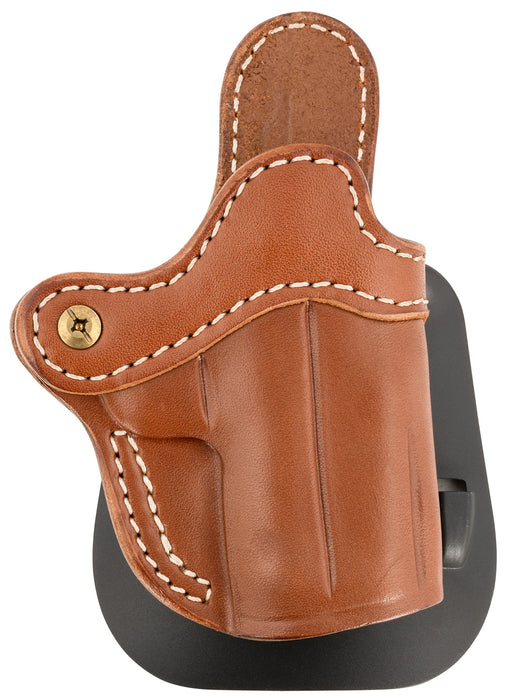 1791 Gunleather ORPDHCCBRR Paddle Holster Optic Ready OWB Size Compact Classic Brown Fits Sig P365/Taurus GX4 Compatible w/Glock 43