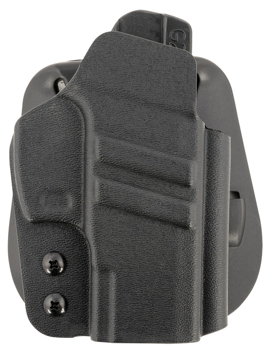 1791 Gunleather TACOWBG2CG3BLKR Tactical Kydex  OWB Black Kydex Fits Taurus G2C/G3 Right Hand