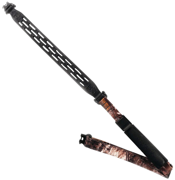 Limbsaver 12297 Kodiak-Air Sling made of Black NAVCOM Rubber & Realtree Xtra Green Nylon with 1" W & Adjustable Design for Rifles