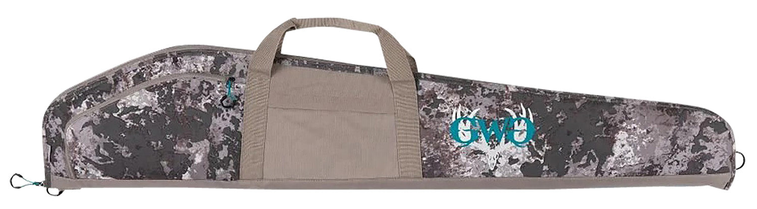 Girls With Guns 1112-46 Artemis Rifle Case 46" Camo Foam Padded interior Lockable Zipper