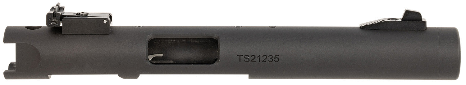 Tactical Solutions PL45TEMBNF Pac-Lite Barrel 22 LR 4.50" Threaded, Drilled & Tapped, Adj. Sights, Black Anodized for Ruger Mark I/II/III & 22/45