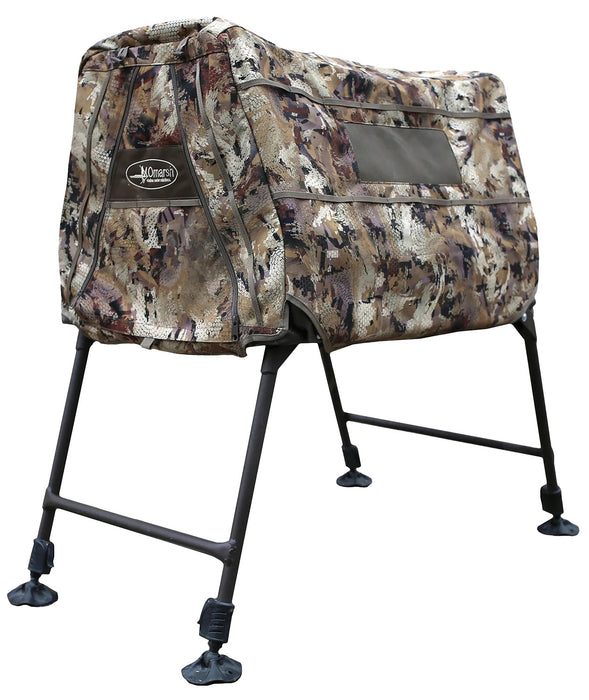 MOmarsh 34016 Invisi-Lab  Mossy Oak Original BottomLand 31"L x  24"W x  21"H 0-34" High