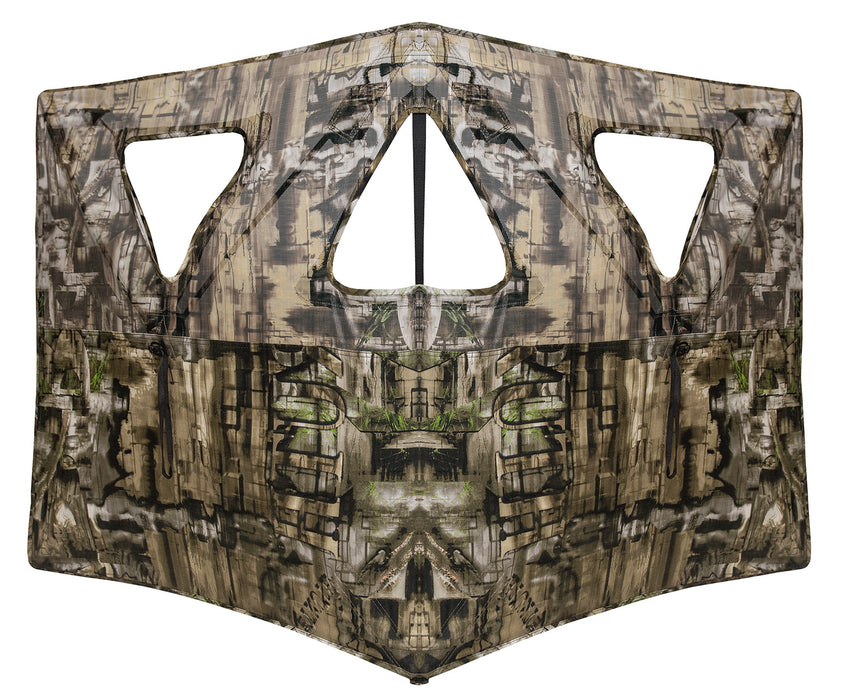 Primos 65158 Double Bull Surroundview Stakeout Ground Camo 59" x 37" 37" High