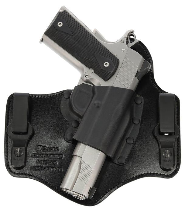 Galco KT870RB KingTuk Deluxe IWB Black Kydex/Leather UniClip Fits Sig P365/XL/5X Right Hand