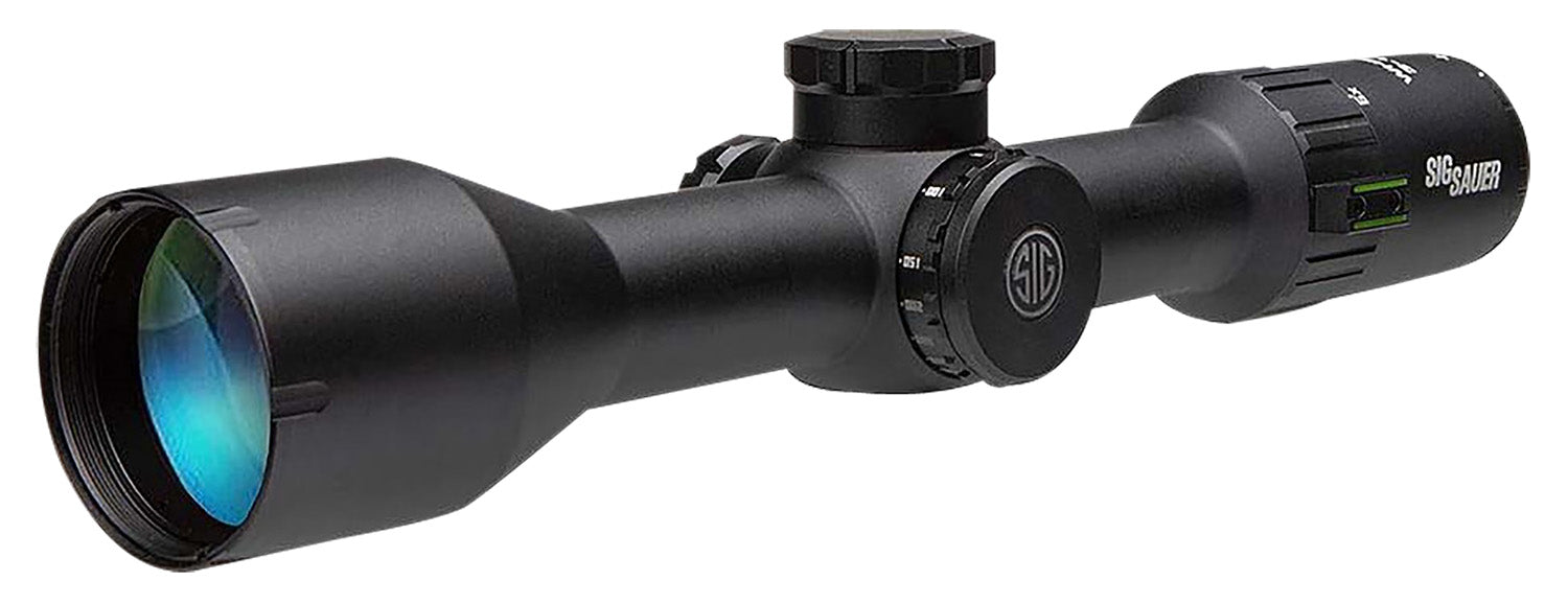 Sig Sauer Electro-Optics SOW63112 Whiskey6  Black 3-18x44mm 30mm Tube MOA Milling Hunter 2.0 Reticle Features Locking Turrets