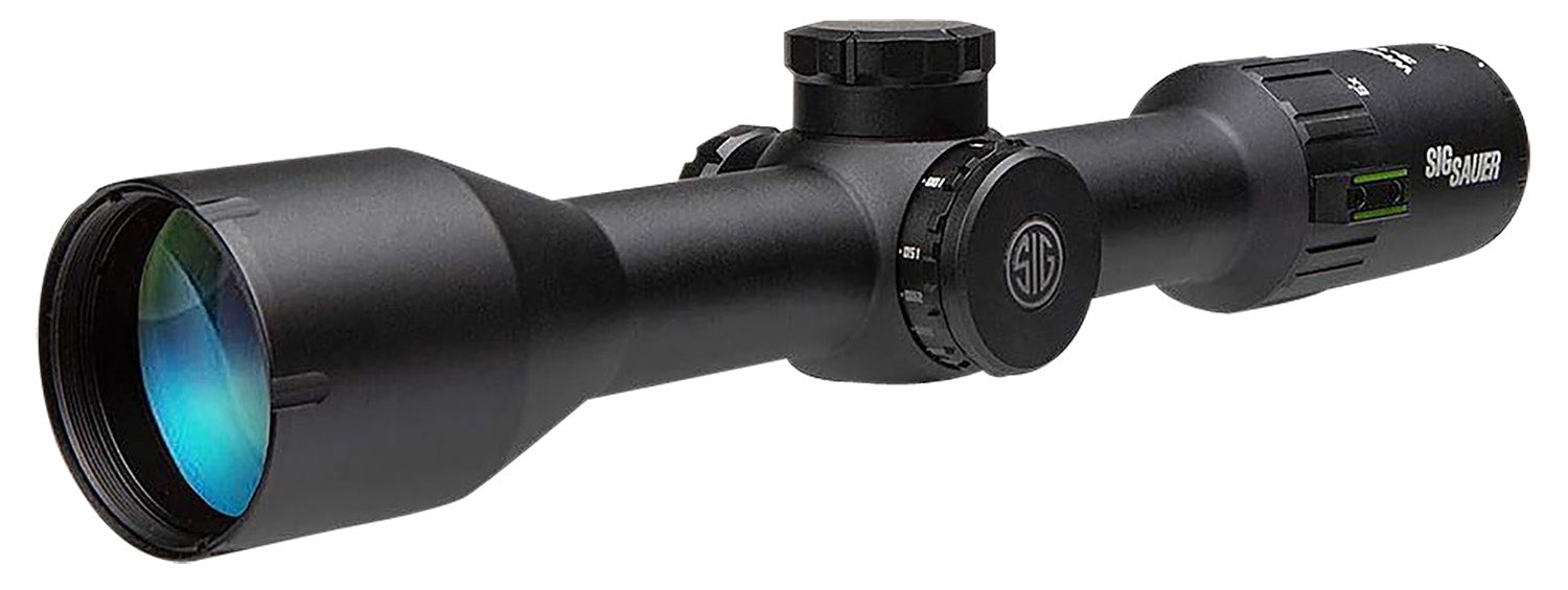 Sig Sauer Electro-Optics SOW63114 Whiskey6  Black 3-18x 44mm 30mm Tube Quadplex Reticle Features Locking Turrets