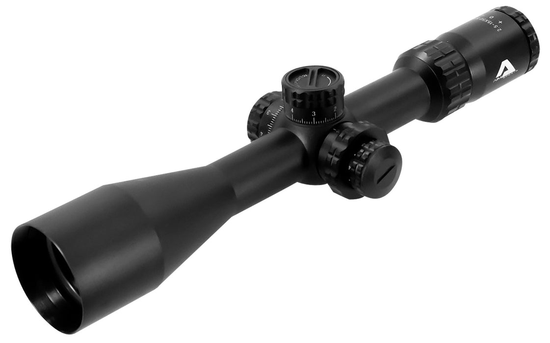 Aim Sports  Alpha 6  Black Anodized 2.5-15x 50mm 30mm Tube MR1-MRAD Reticle