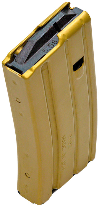 DuraMag 2023009175CPD AR-15 Duramag Speed 20rd 300 Blackout/223 Cal/5.56 Desert Gold Aluminum