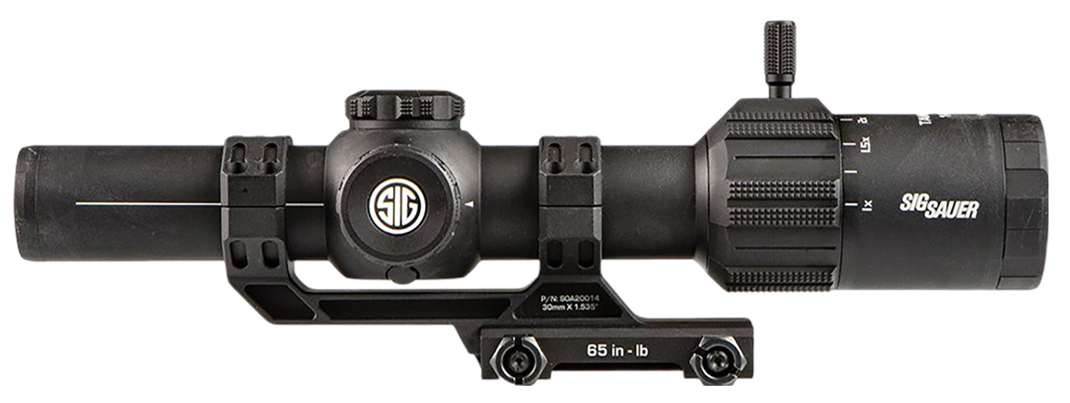 Sig Sauer Electro-Optics SOTM61002 Tango-MSR LPVO Black 1-6x24mm 30mm Tube Illuminated BDC6 Reticle