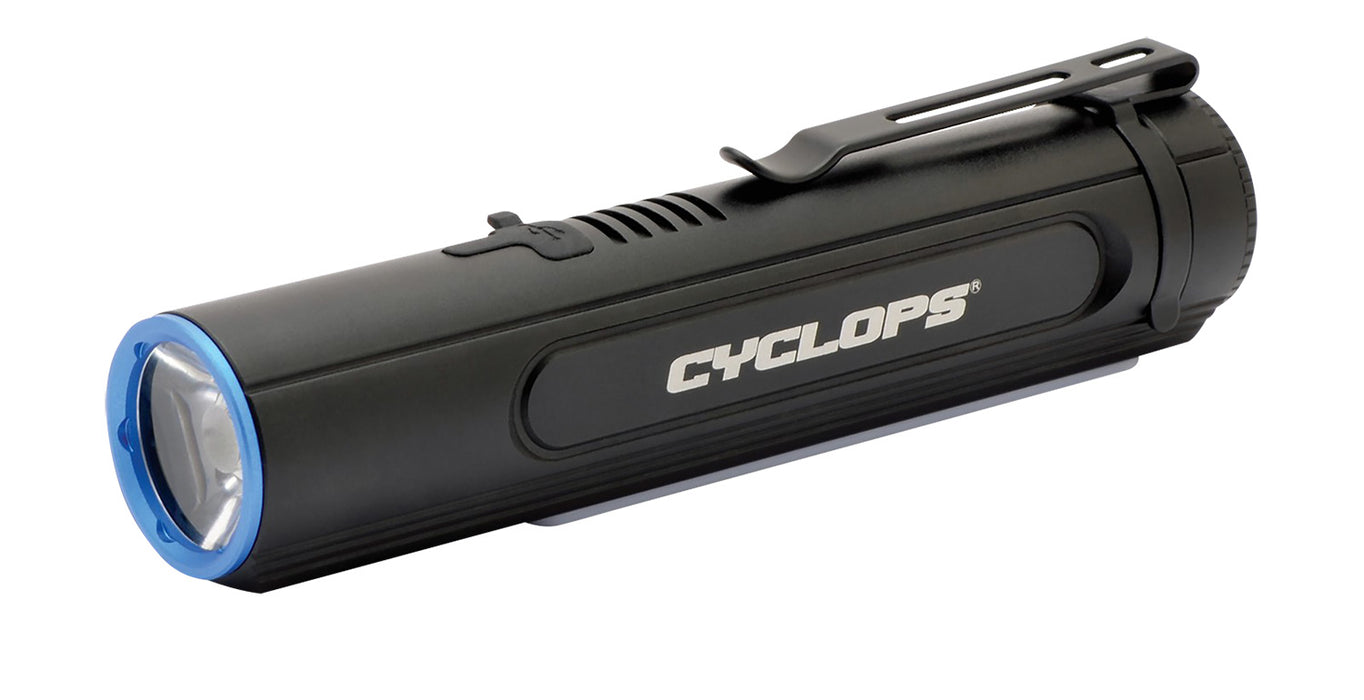 Cyclops CYC-FL2000COB Ultra Bright COB Utility Light  Black 500/2000 Lumens White COB/WLED