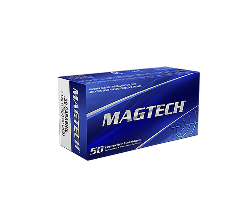 Magtech 30B Tactical/Training  30 Carbine 110 gr Jacketed Soft Point (JSP) 50 Per Box/20 Cs