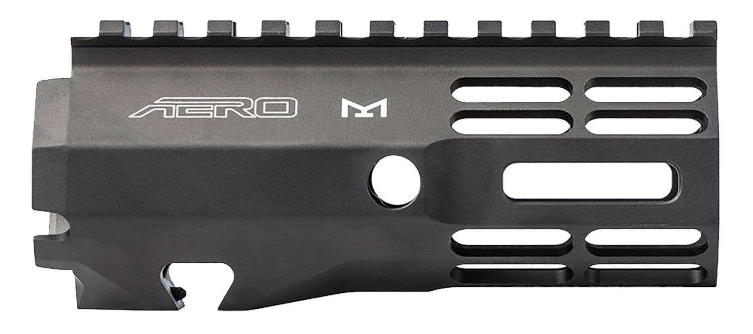 Aero Precision APRA500708A Atlas R-One Handguard 4.80" M-LOK, Black Anodized Aluminum, Full Length Picatinny Top, Mounting Hardware Included for M4E1/AR-15