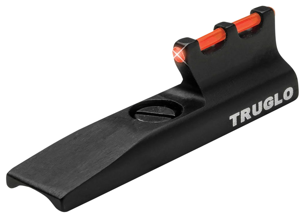 TruGlo TGTG975RB Rimfire Rifle Fiber-Optic Front Sight  Black | Red Fiber Optic