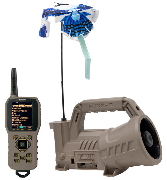 Foxpro HELLCATPRO Hellcat Pro  Digital Call Attracts Predators Features TX1000 Transmitter Tan ABS Polymer