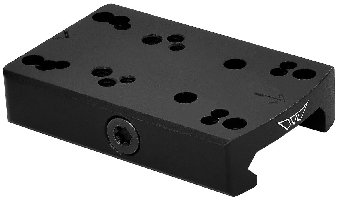 Warne 6109M Red-Dot Low Profile Reflex Mount  Black Anodized