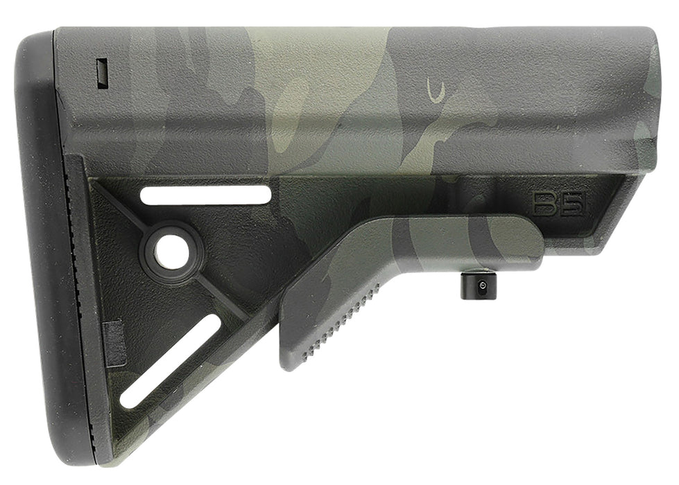 B5 Systems BRV1421 Bravo  Black Multi-Cam Synthetic for AR-Platform with Mil-Spec Receiver Extension (Tube Not Included)