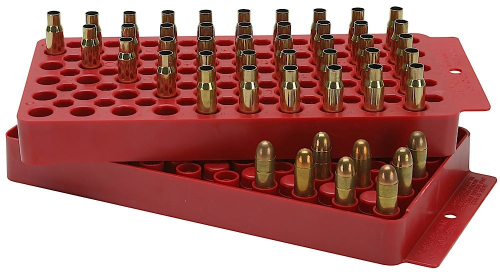 MTM Case-Gard LT150M30 Universal Loading Tray  Red Multi-Caliber Plastic 50rd