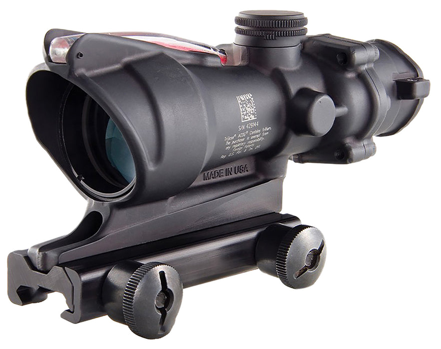 Trijicon TA31D100288 ACOG  Matte Black 4x32mm Illuminated Red Chevron .223/5.56 BDC Reticle