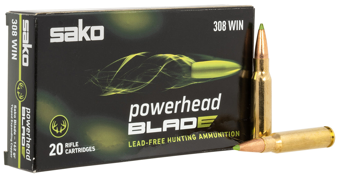 SAKO (TIKKA)  PowerHead Blade 308 Win 162 gr 20 Per Box/ 10 Cs