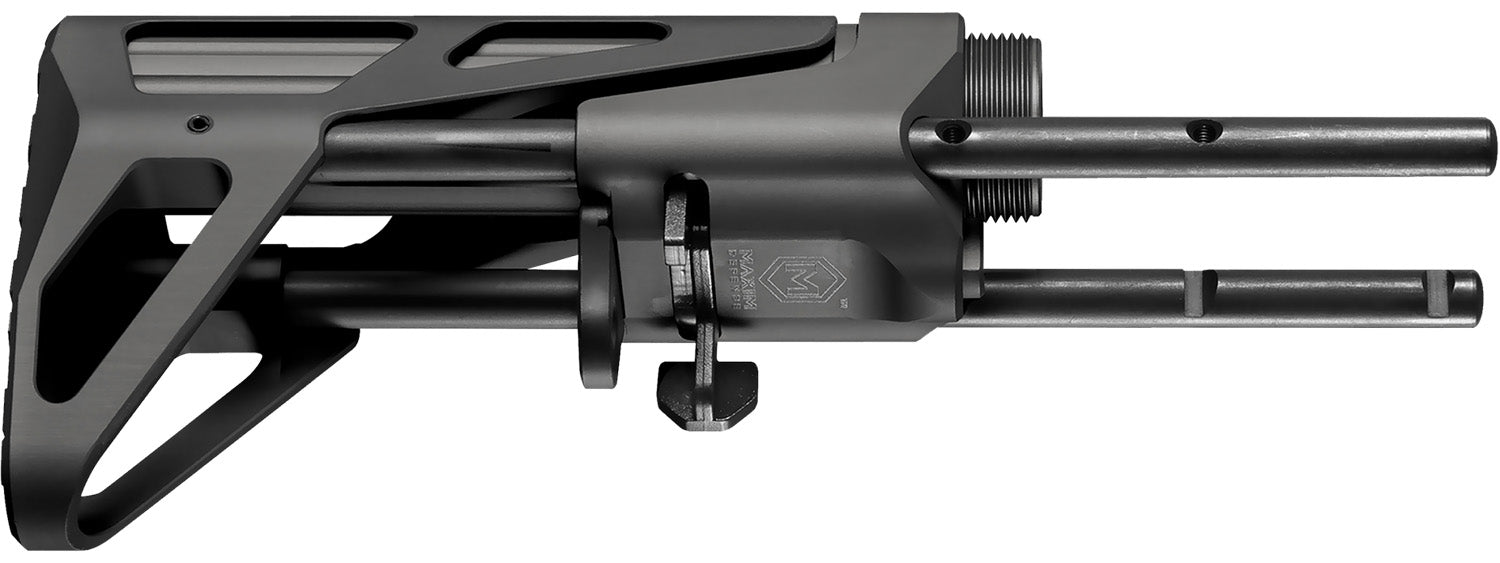 Maxim Defense MXM47617 CQB Gen 7 with Standard Buffer & Tube, 4 Adj. Positions, Black Anodized Aluminum Fits, Fits Mil-Spec AR-15