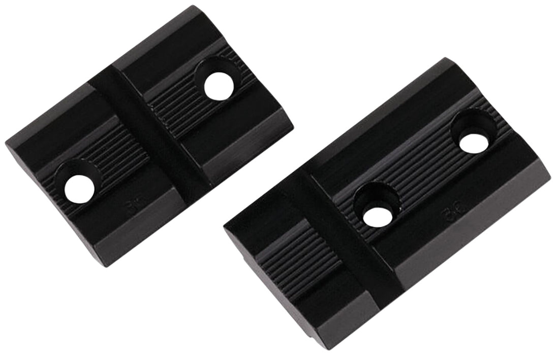 Weaver Mounts 48489 Top Mount Base Pairs  Matte Black Savage 110 (8-40)