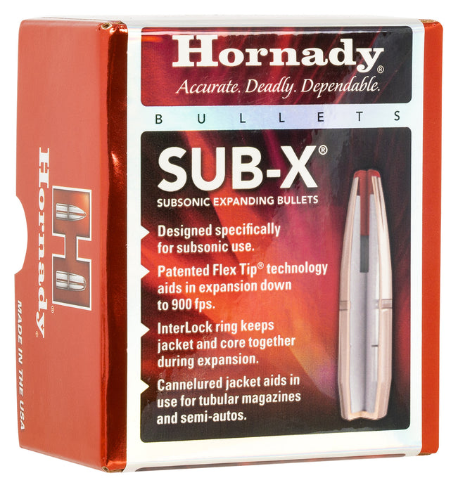 Hornady 3148 Sub-X  7.62x39mm 255 gr 100 Per Box/ 15 Case