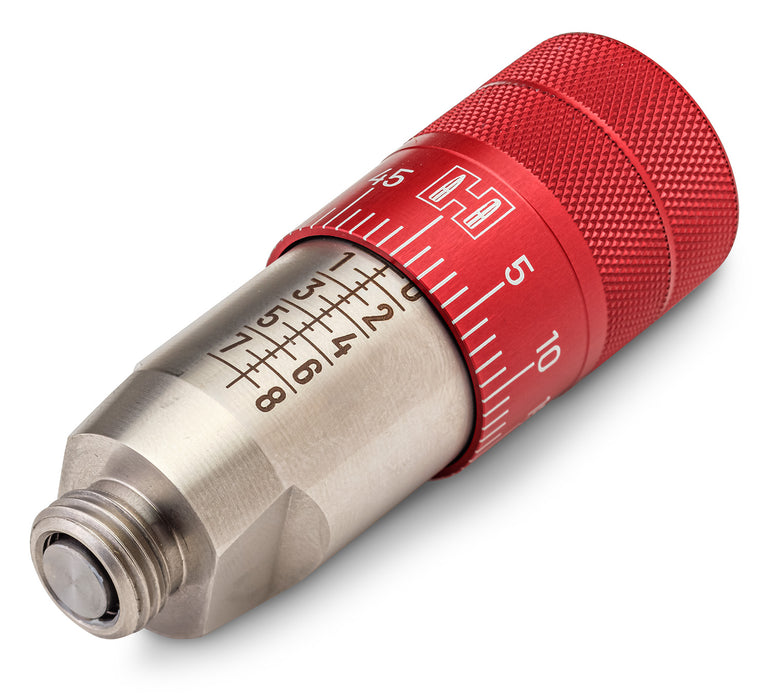 Hornady 044097 Bullet Seating Micrometer Red/Silver Compatible w/ All Hornady Seating Dies