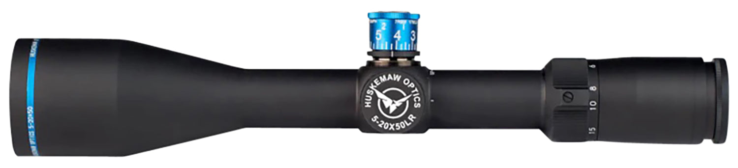 Huskemaw Optics 10416BD Blue Diamond  Black 4-16x42mm 30mm Tube, HuntSmart Reticle