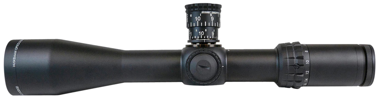 Huskemaw Optics 10520TAC Tactical Hunter Black 5-20x50mm 34mm Tube, Illuminated HuntSmart Reticle